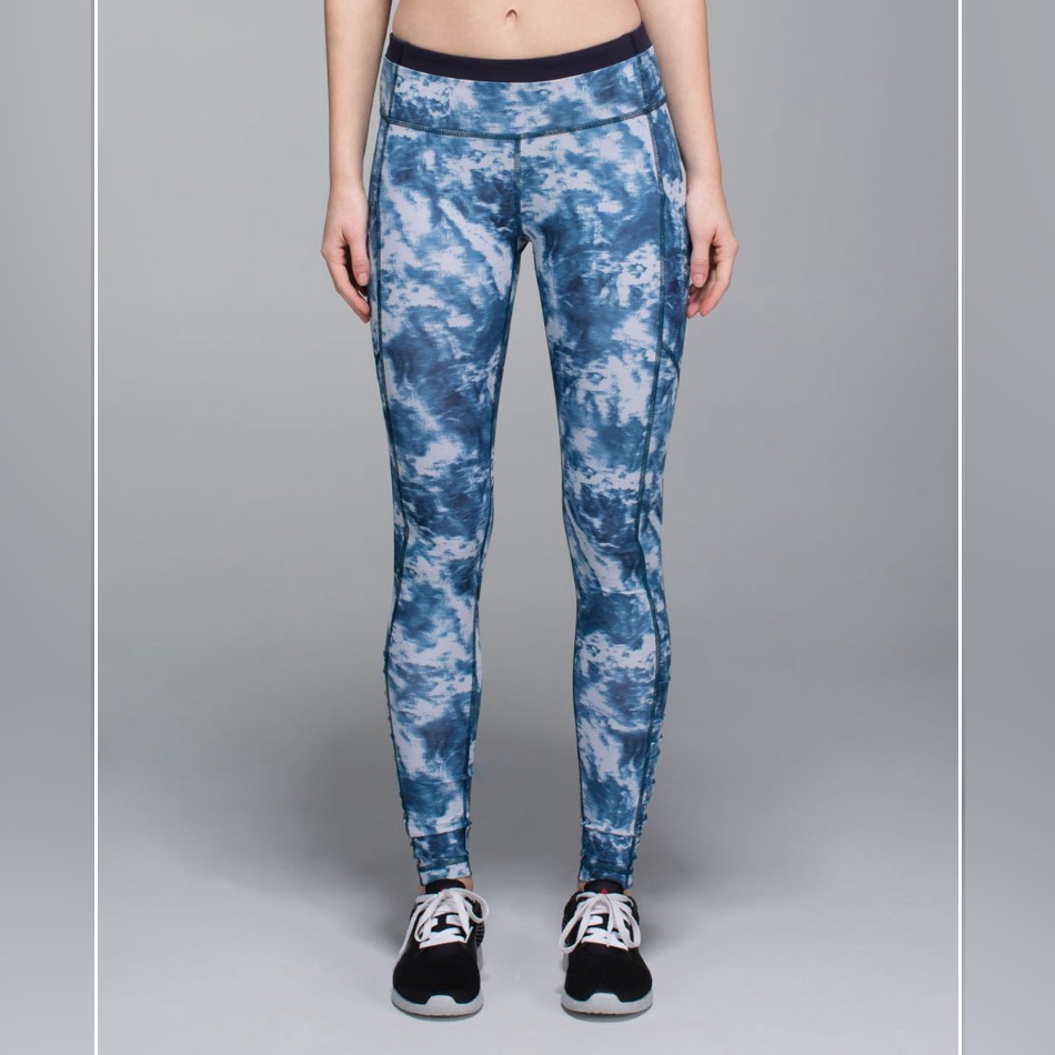 Lululemon Speed Tight Iii Luxtreme Size 4 Sea Side Silver Fox Alberta Lake